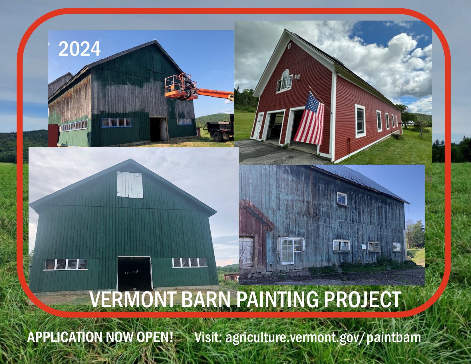 Vermont Barn Painting Project Launches For 2024 Agency Of Agriculture   VBPP 2024 0 